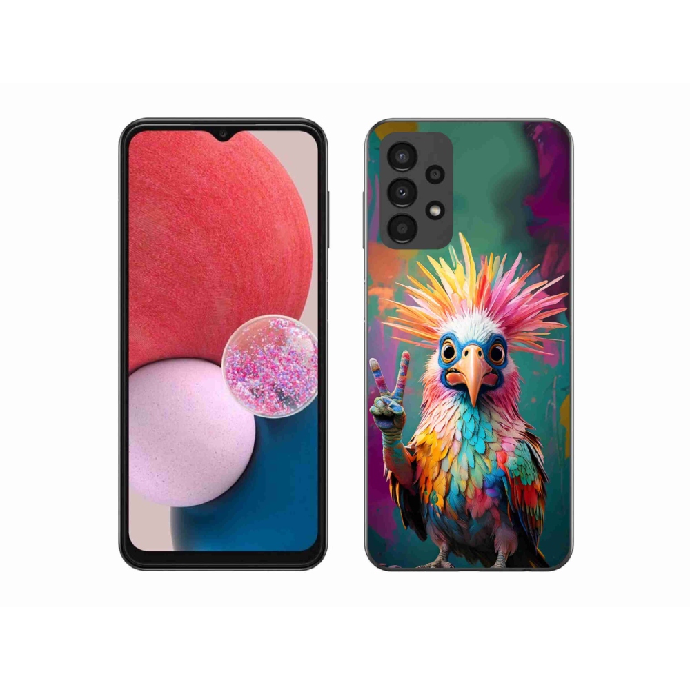 Gélový kryt mmCase na Samsung Galaxy A13 - farebný rebel
