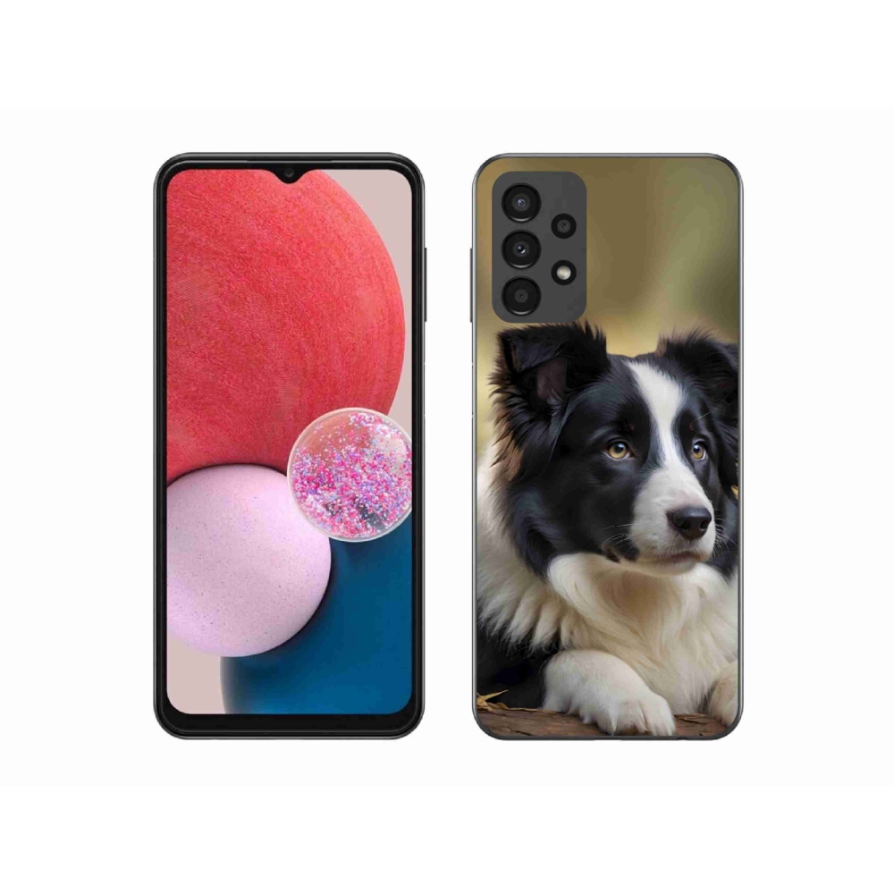 Gélový kryt mmCase na Samsung Galaxy A13 - border kólia 2