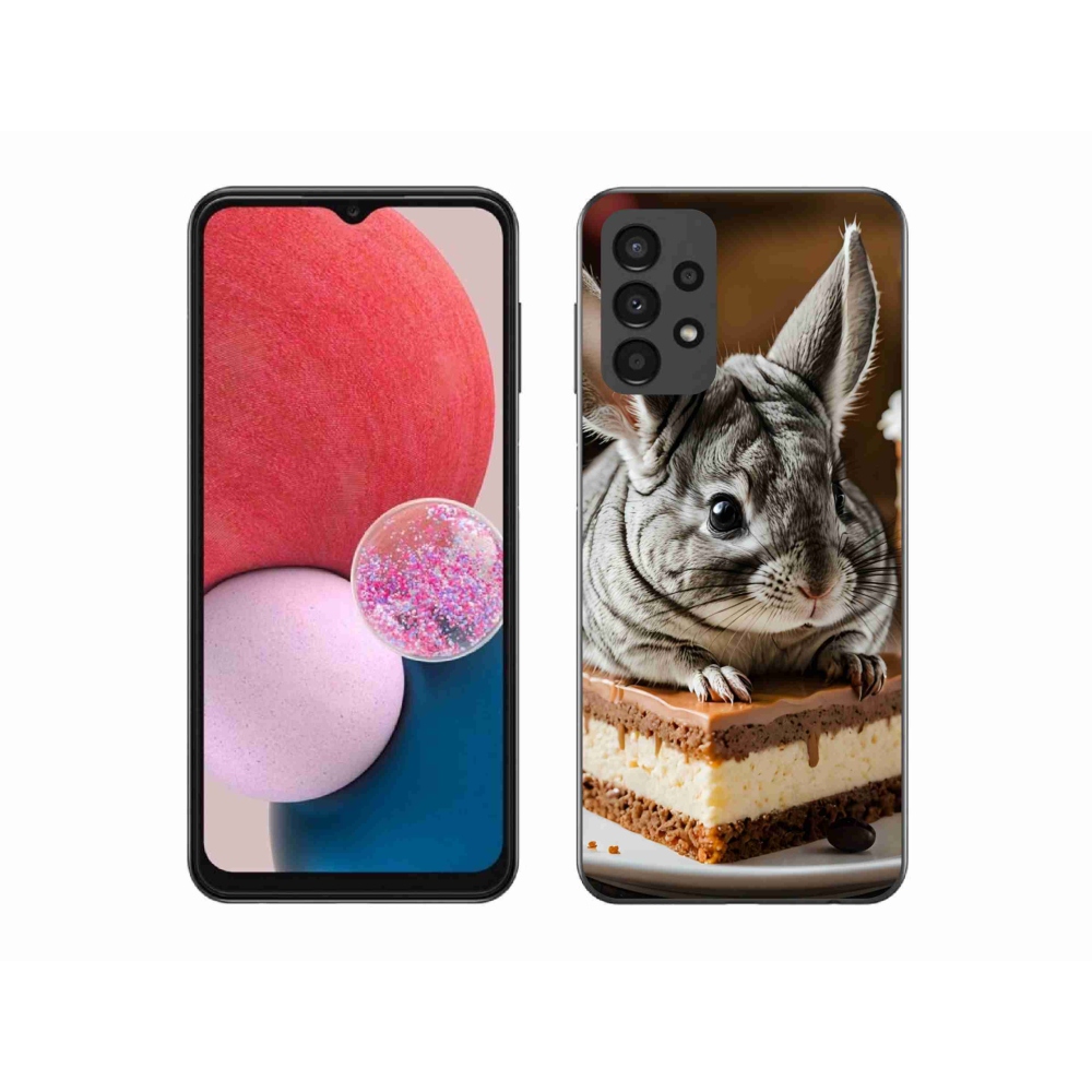 Gélový kryt mmCase na Samsung Galaxy A13 - činčila