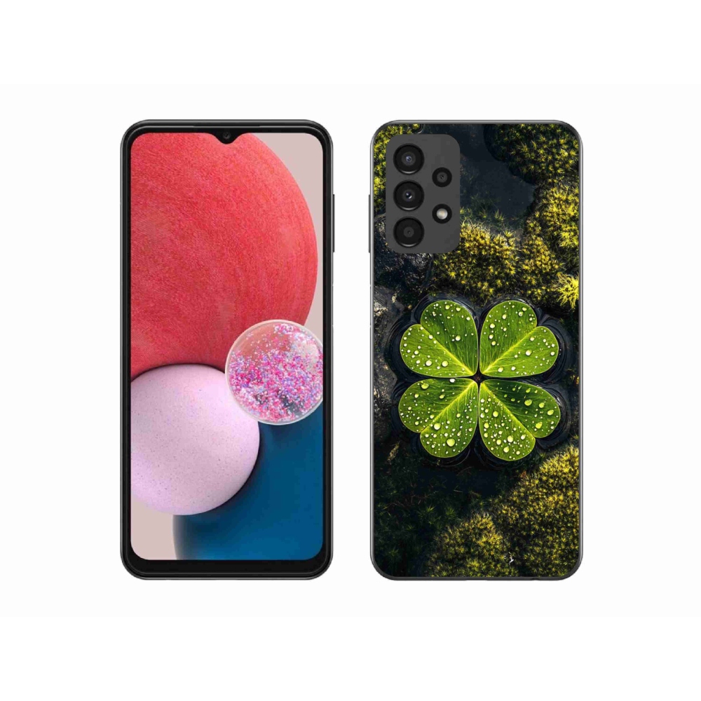 Gélový kryt mmCase na Samsung Galaxy A13 - štvorlístok