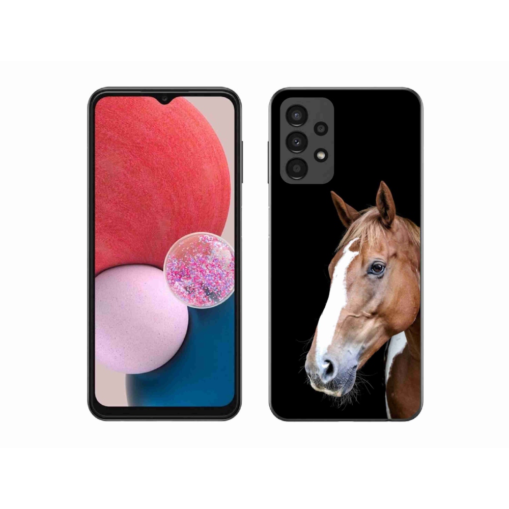 Gélový kryt mmCase na Samsung Galaxy A13 - hnedý kôň 3