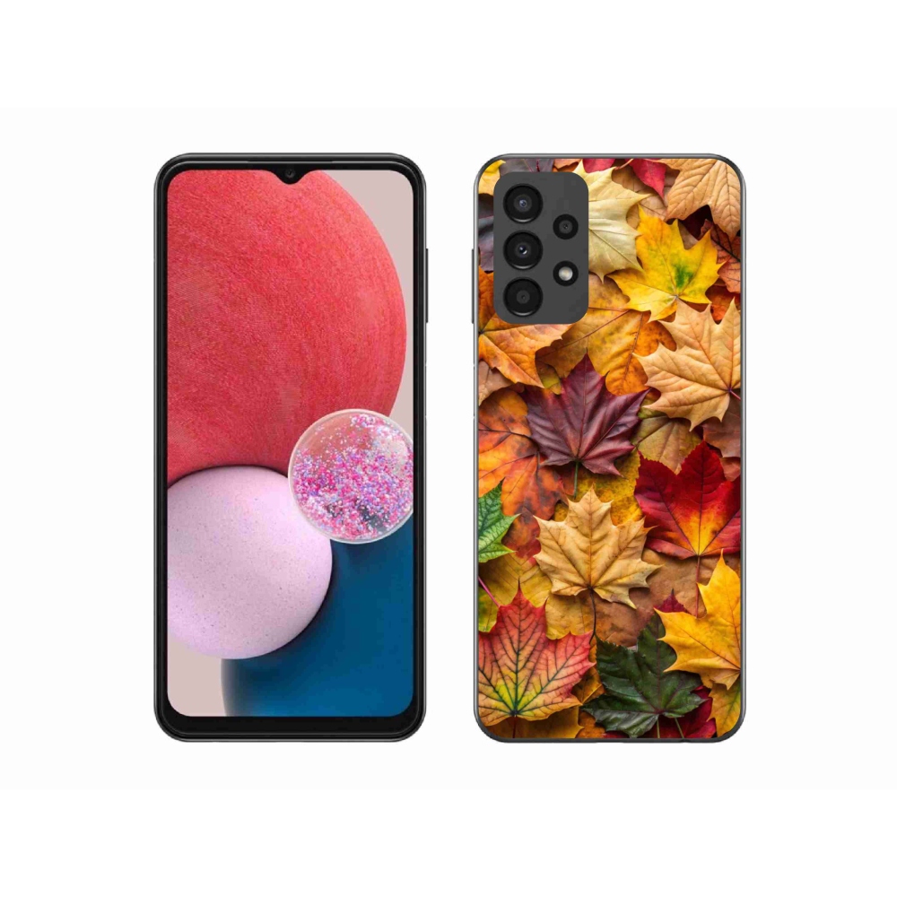 Gélový kryt mmCase na Samsung Galaxy A13 - javorové listy 2