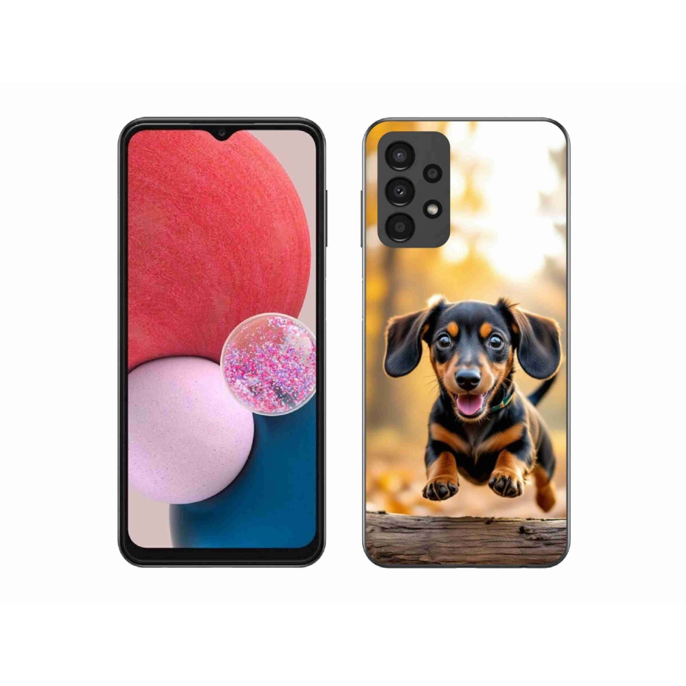 Gélový kryt mmCase na Samsung Galaxy A13 - jazvečík 2