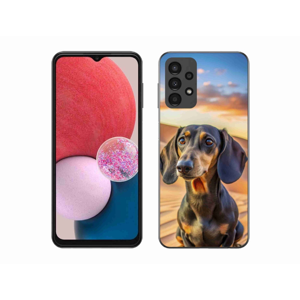 Gélový kryt mmCase na Samsung Galaxy A13 - jazvečík 3