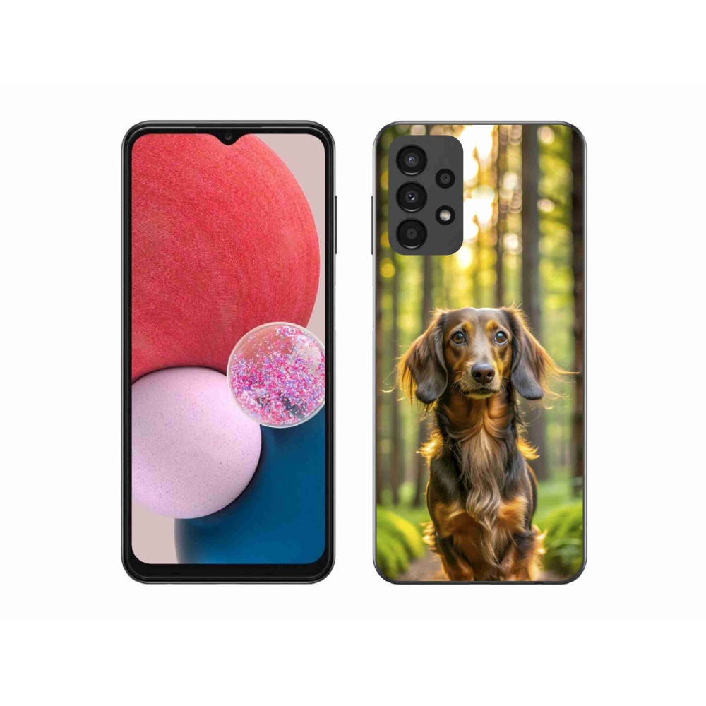 Gélový kryt mmCase na Samsung Galaxy A13 - jazvečík 4