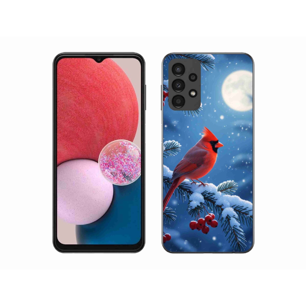 Gélový kryt mmCase na Samsung Galaxy A13 - kardinál červený