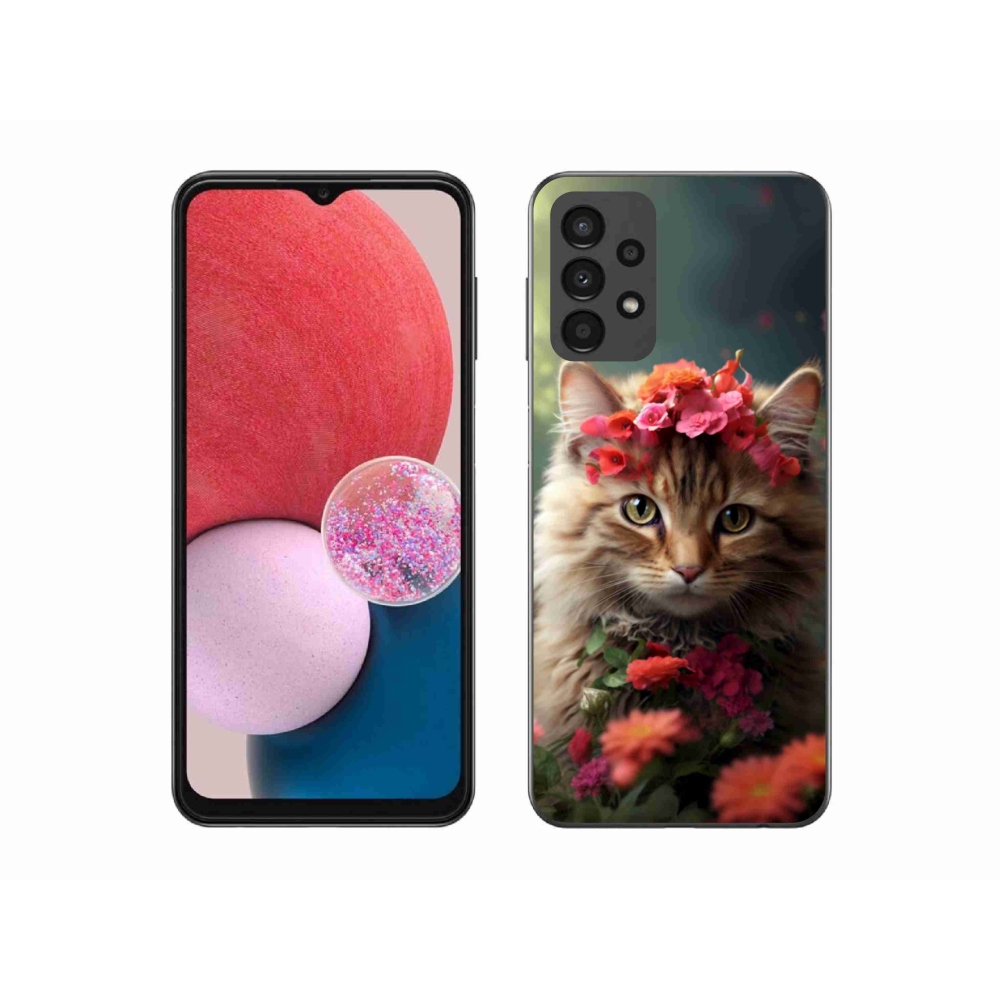 Gélový kryt mmCase na Samsung Galaxy A13 - mačacia princezná