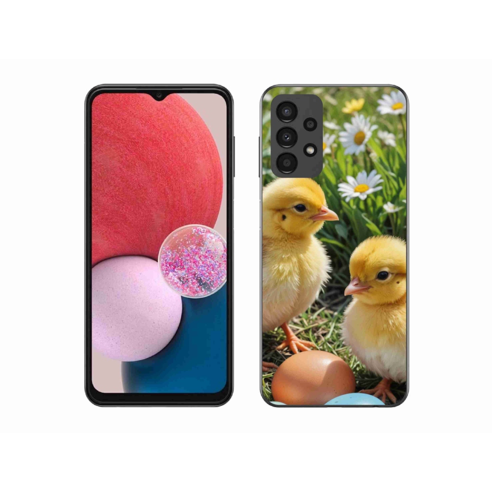 Gélový kryt mmCase na Samsung Galaxy A13 - kuriatka