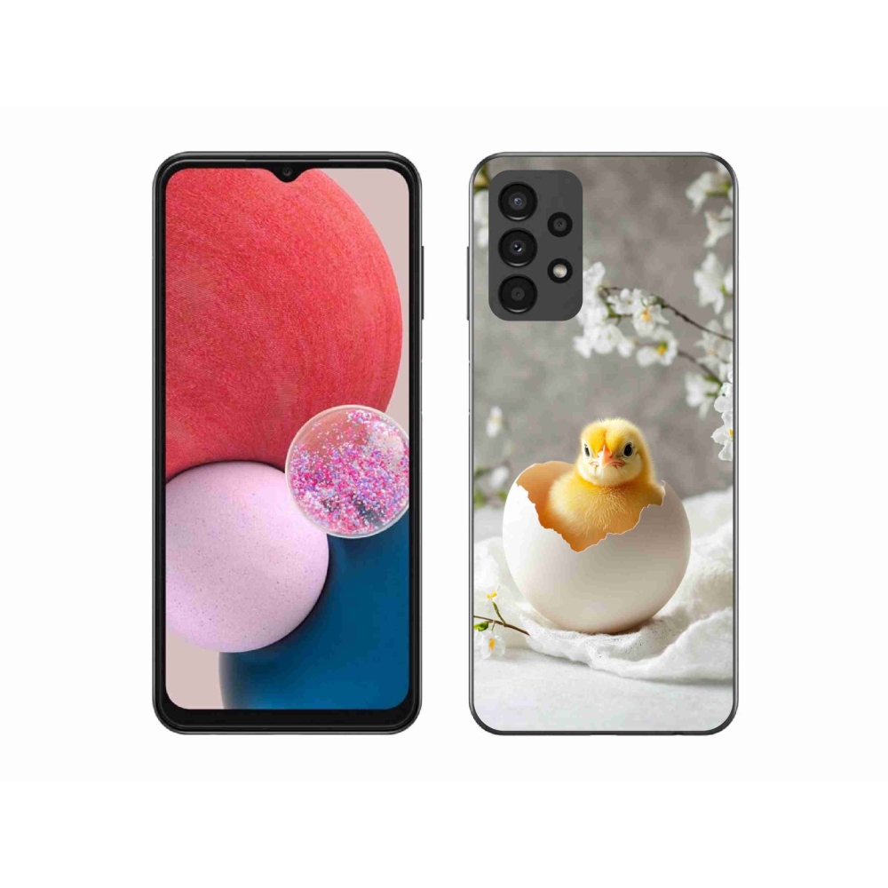 Gélový kryt mmCase na Samsung Galaxy A13 - kuriatko