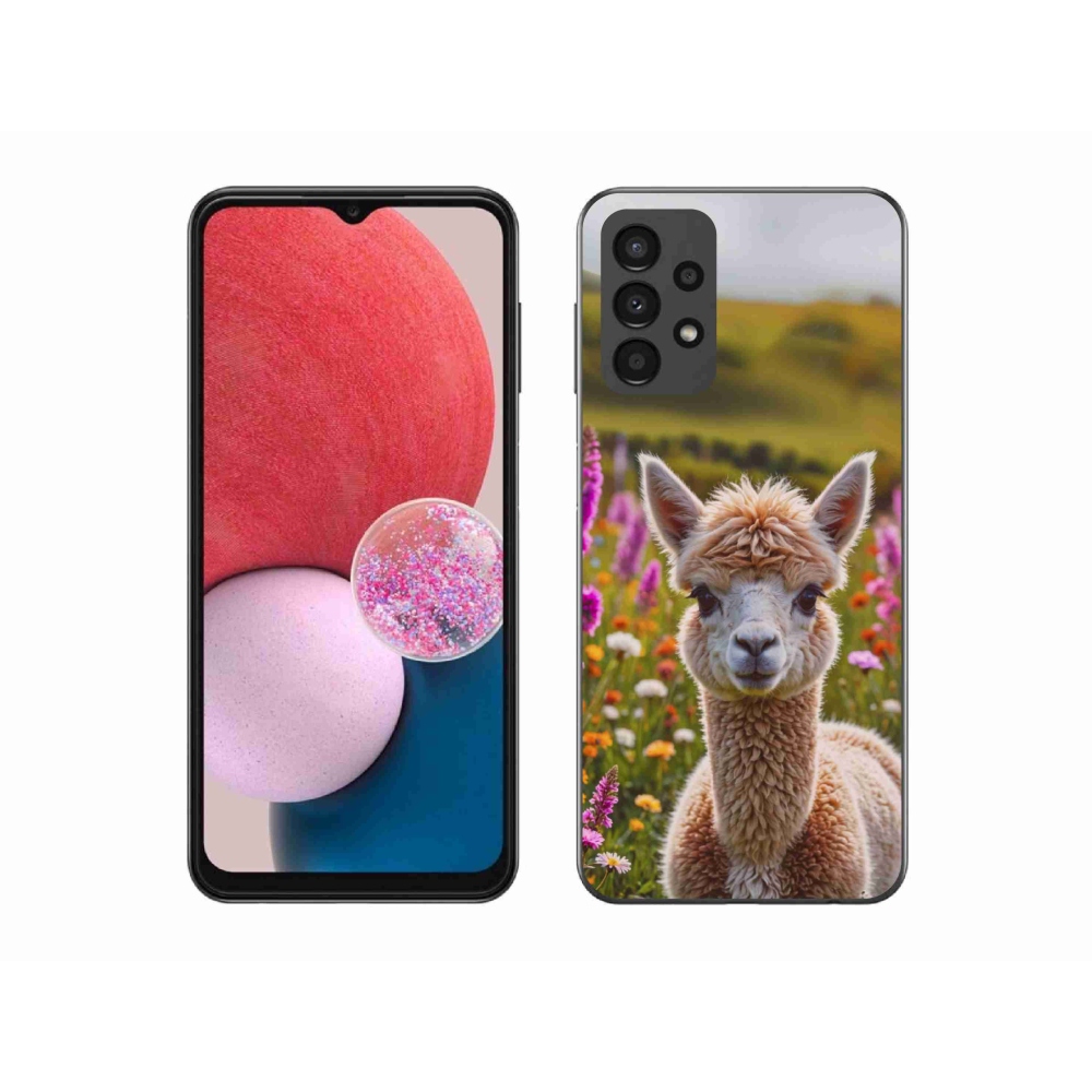 Gélový kryt mmCase na Samsung Galaxy A13 - lama na lúke