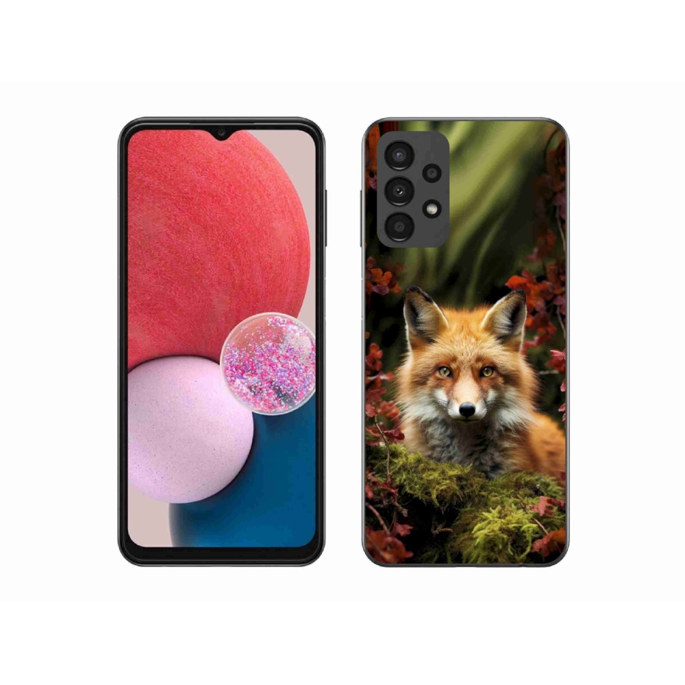 Gélový kryt mmCase na Samsung Galaxy A13 - líška v lese