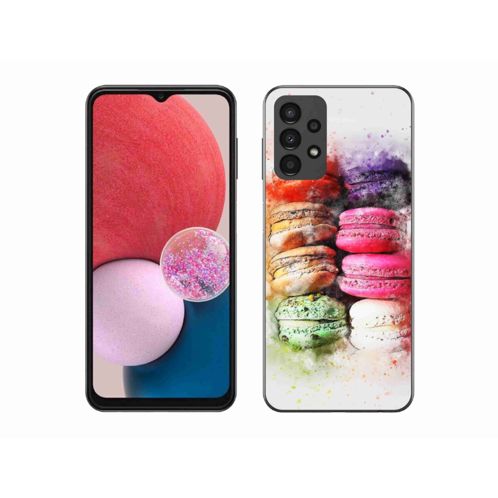 Gélový kryt mmCase na Samsung Galaxy A13 - makrónky