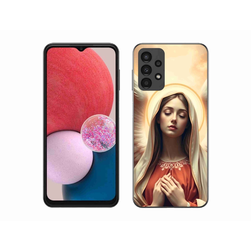 Gélový kryt mmCase na Samsung Galaxy A13 - náboženský motív