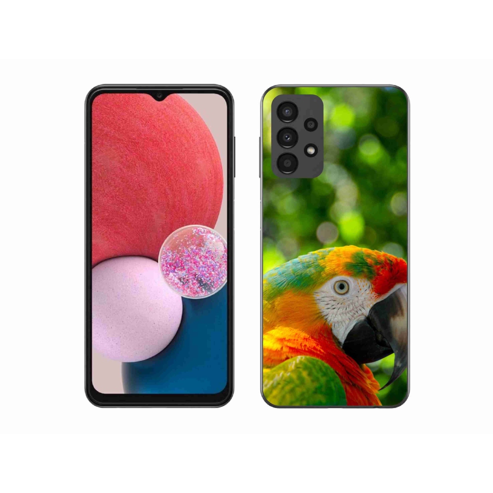 Gélový kryt mmCase na Samsung Galaxy A13 - papagáj ara 3