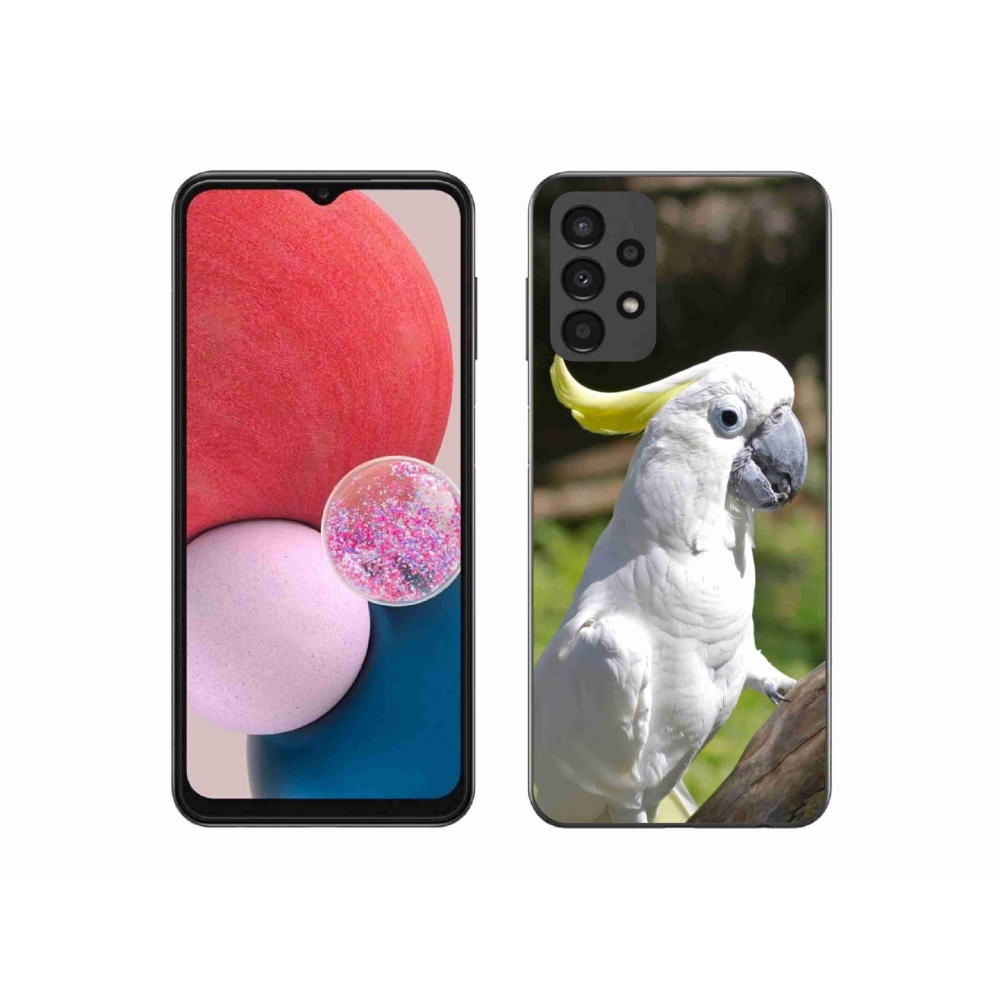 Gélový kryt mmCase na Samsung Galaxy A13 - papagáj kakadu 2