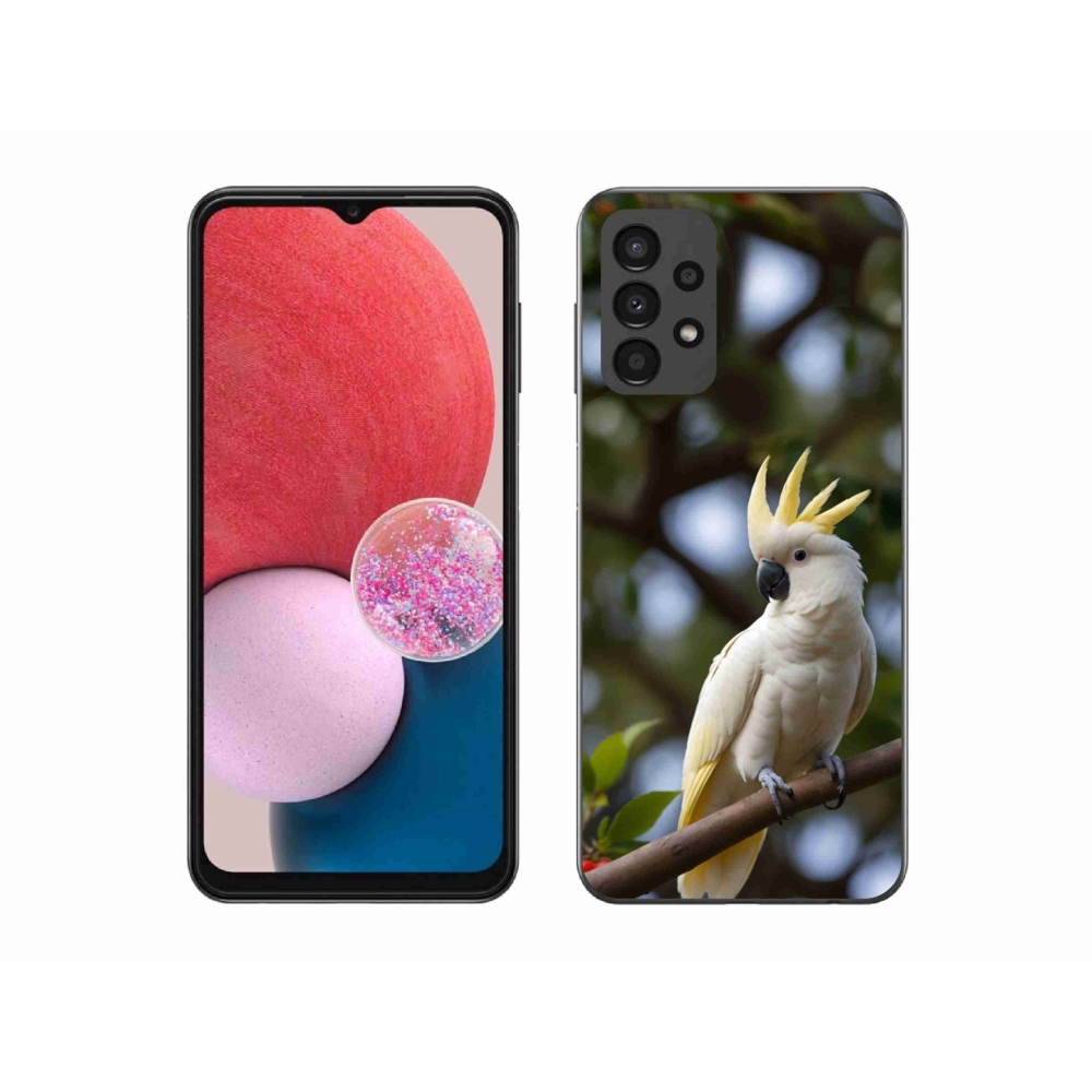 Gélový kryt mmCase na Samsung Galaxy A13 - papagáj kakadu 3