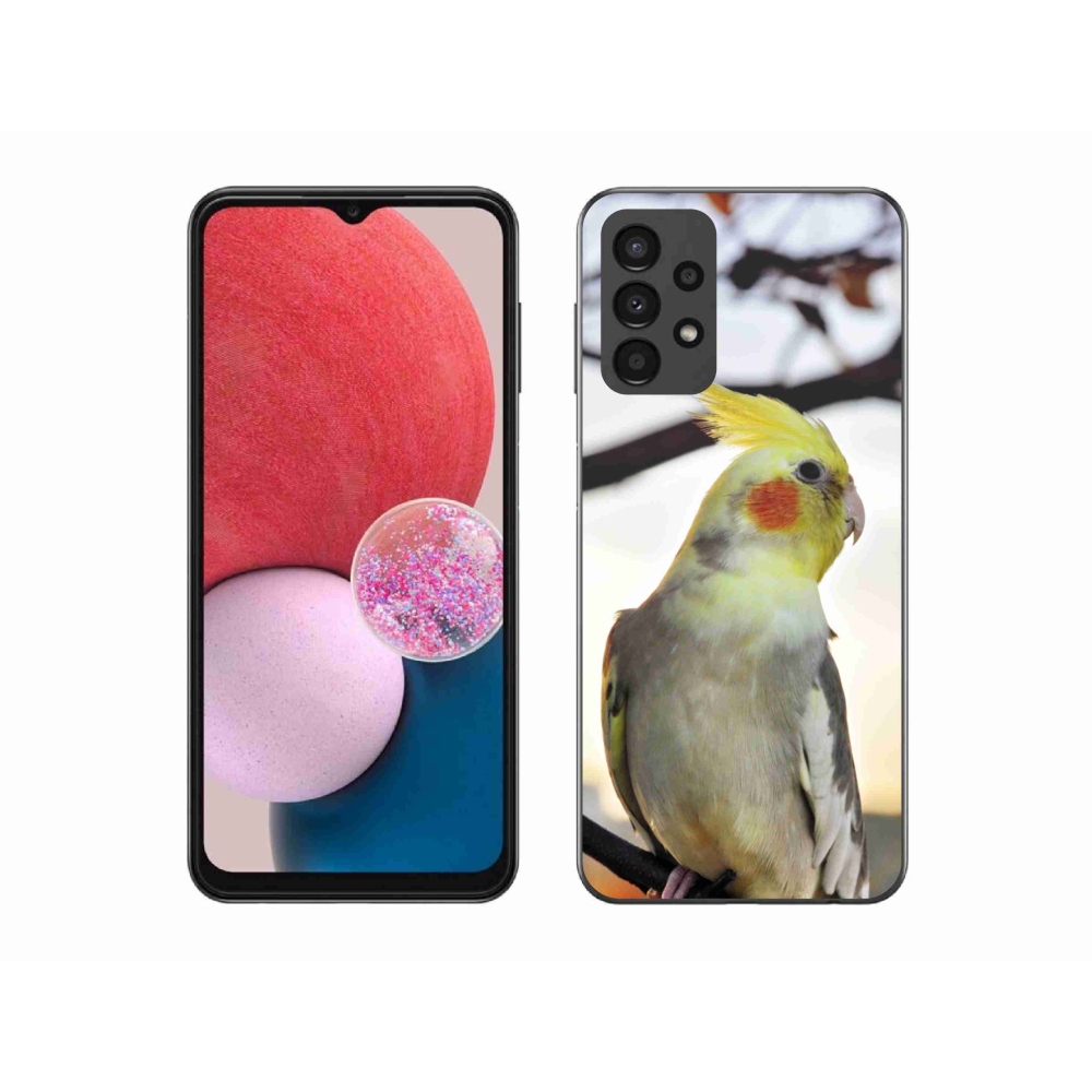 Gélový kryt mmCase na Samsung Galaxy A13 - papagáj korela