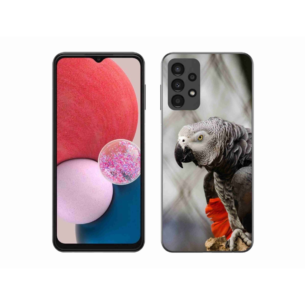 Gélový kryt mmCase na Samsung Galaxy A13 - papagáj žako 3