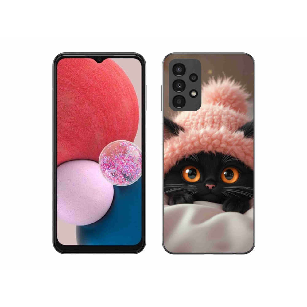 Gélový kryt mmCase na Samsung Galaxy A13 - roztomilé mačiatko 7