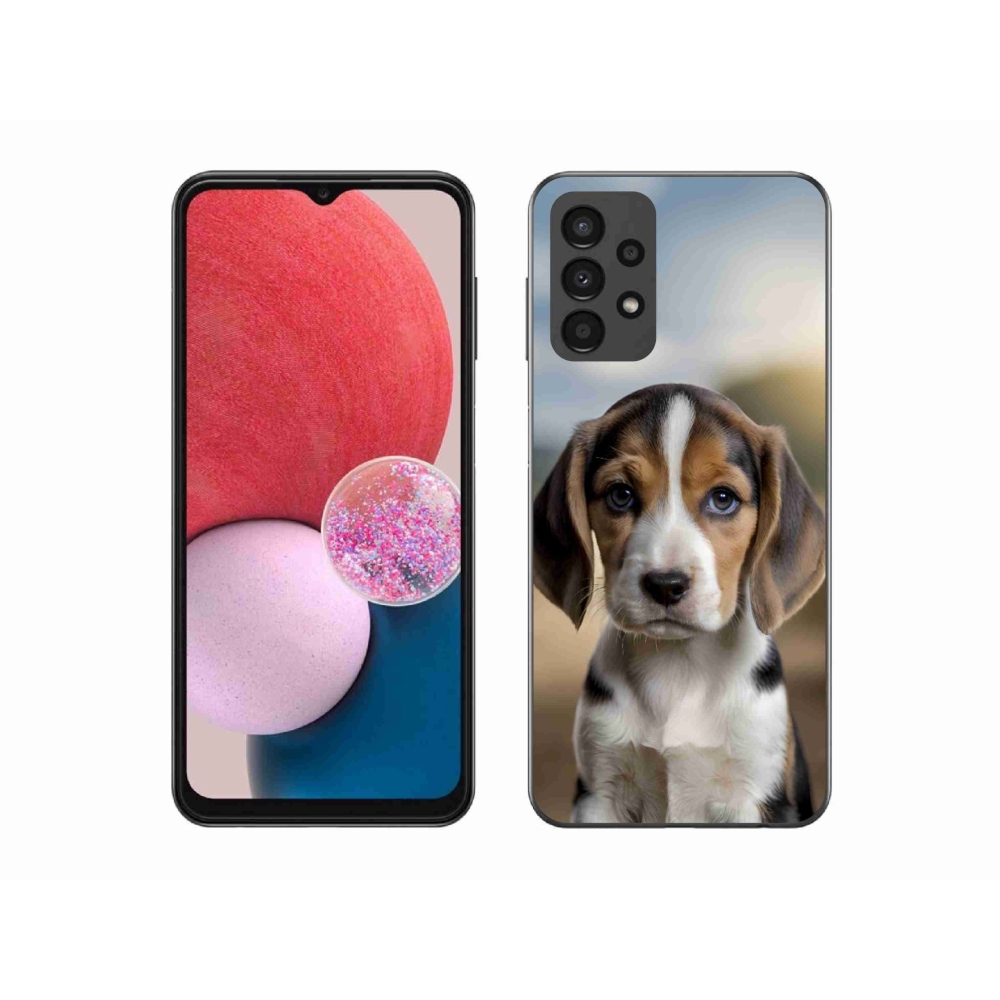 Gélový kryt mmCase na Samsung Galaxy A13 - roztomilý bígl