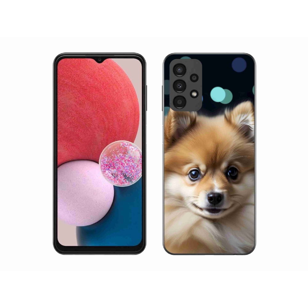 Gélový kryt mmCase na Samsung Galaxy A13 - roztomilý pomeranian