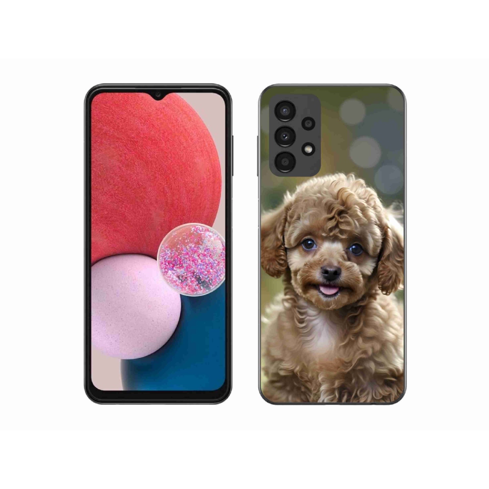 Gélový kryt mmCase na Samsung Galaxy A13 - roztomilý pudel