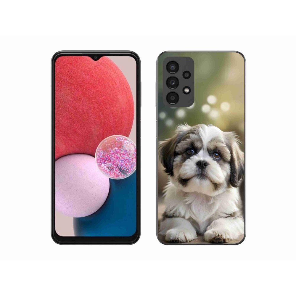 Gélový kryt mmCase na Samsung Galaxy A13 - roztomilý shih-tzu