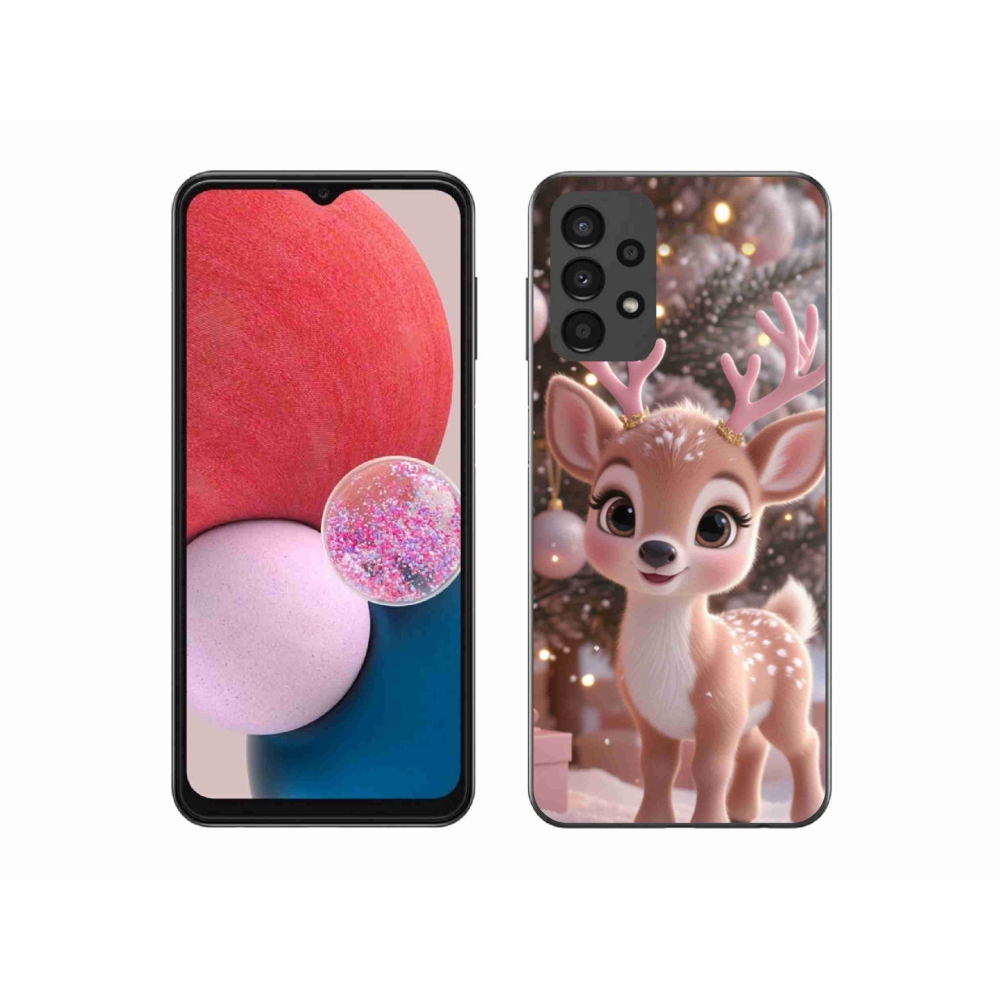 Gélový kryt mmCase na Samsung Galaxy A13 - roztomilý sob