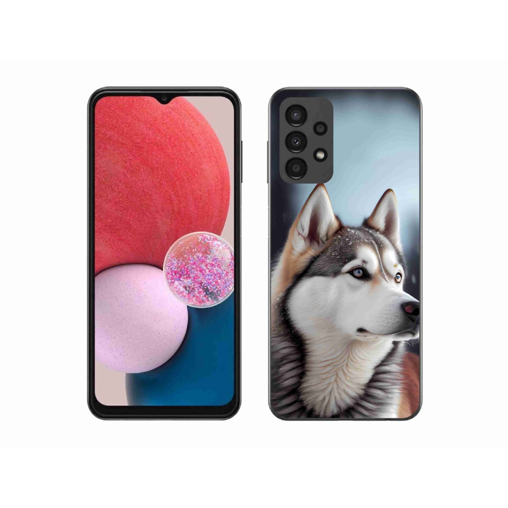 Gélový kryt mmCase na Samsung Galaxy A13 - sibírsky husky