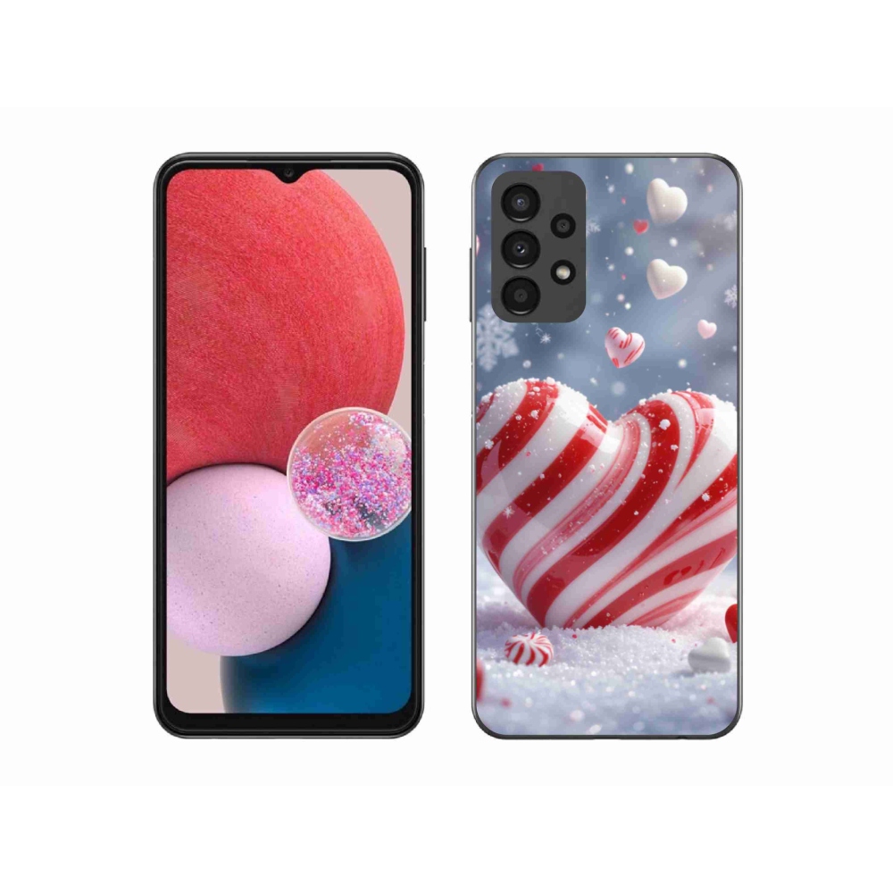 Gélový kryt mmCase na Samsung Galaxy A13 - sladké srdce