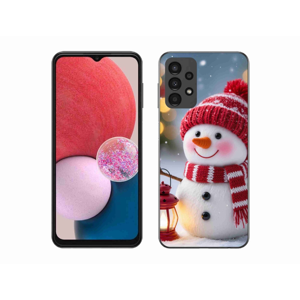 Gélový kryt mmCase na Samsung Galaxy A13 - snehuliak 2