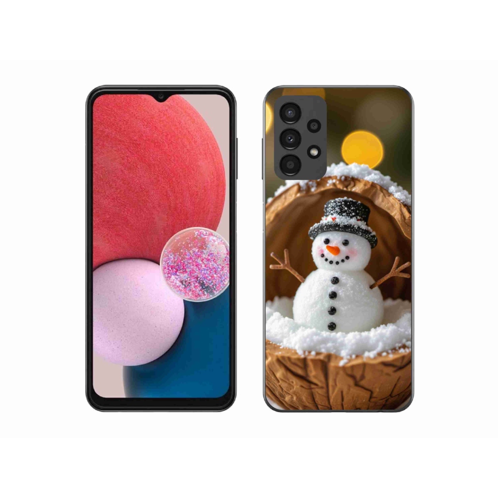 Gélový kryt mmCase na Samsung Galaxy A13 - snehuliak 4