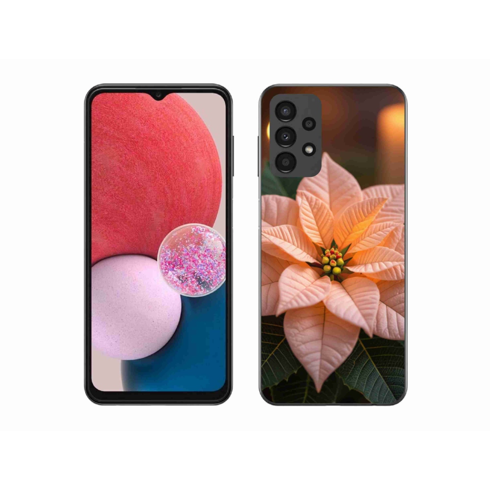 Gélový kryt mmCase na Samsung Galaxy A13 - vianočná hviezda