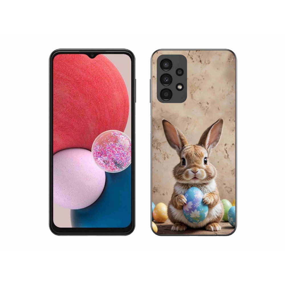 Gélový kryt mmCase na Samsung Galaxy A13 - veľkonočný zajačik