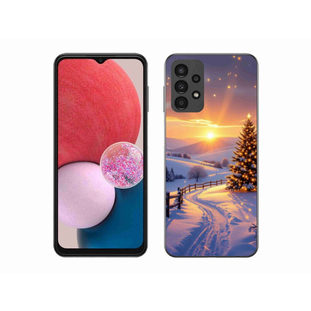 Gélový kryt mmCase na Samsung Galaxy A13 - zimná krajina