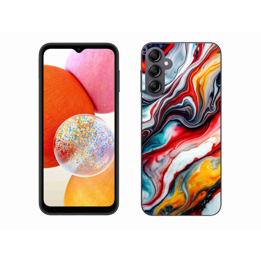 Gélový kryt mmCase na Samsung Galaxy A14 4G/5G - abstraktný motív 35