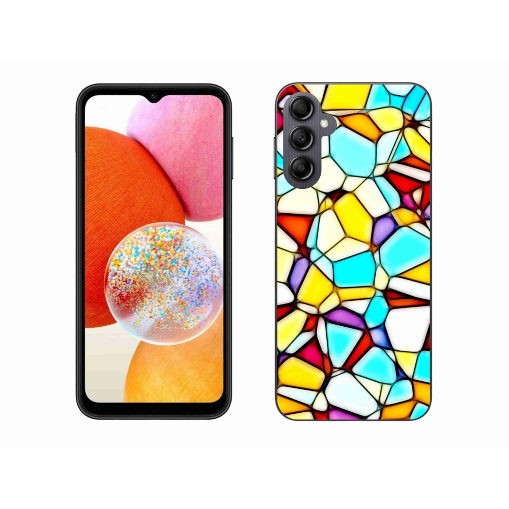Gélový kryt mmCase na Samsung Galaxy A14 4G/5G - abstraktný motív 40