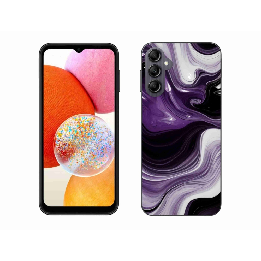 Gélový kryt mmCase na Samsung Galaxy A14 4G/5G - abstraktný motív 46
