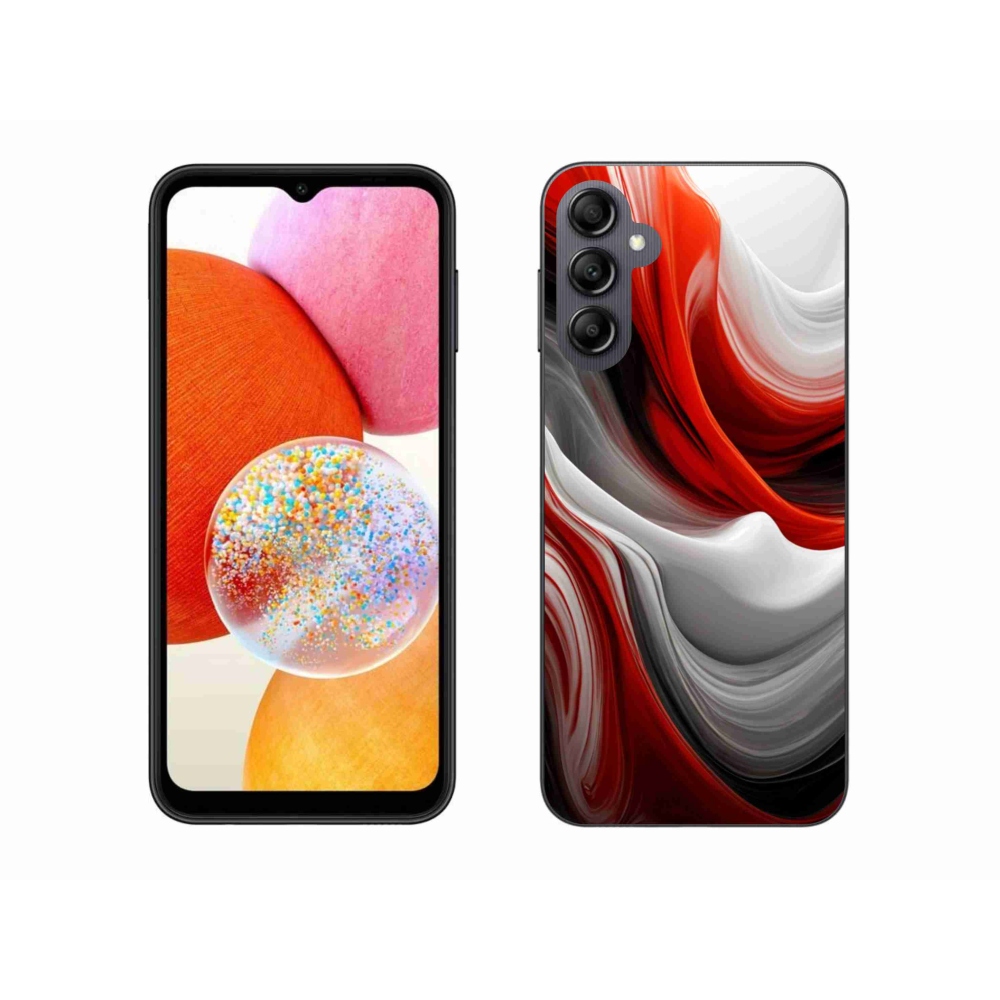 Gélový kryt mmCase na Samsung Galaxy A14 4G/5G - abstraktný motív 47