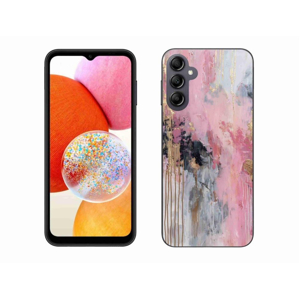 Gélový kryt mmCase na Samsung Galaxy A14 4G/5G - abstraktný motív 49