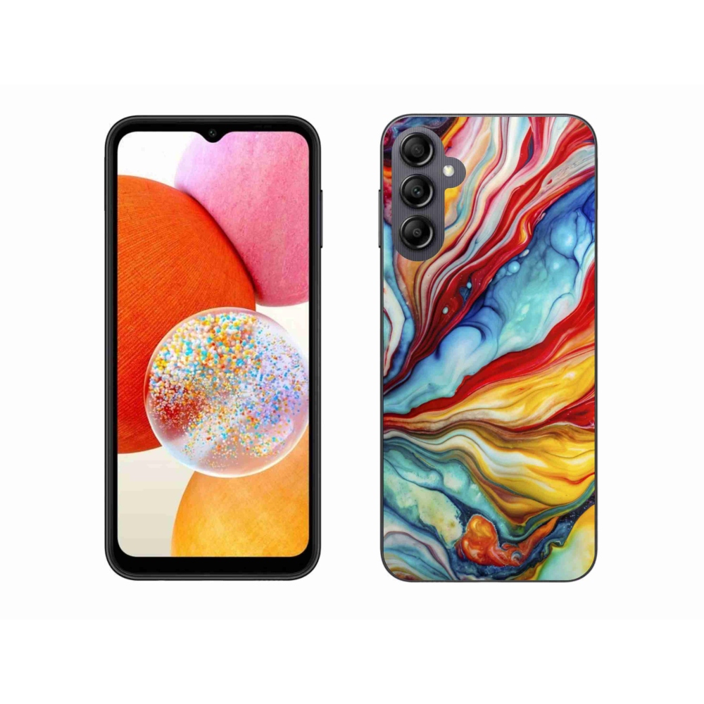 Gélový kryt mmCase na Samsung Galaxy A14 4G/5G - abstraktný motív 58