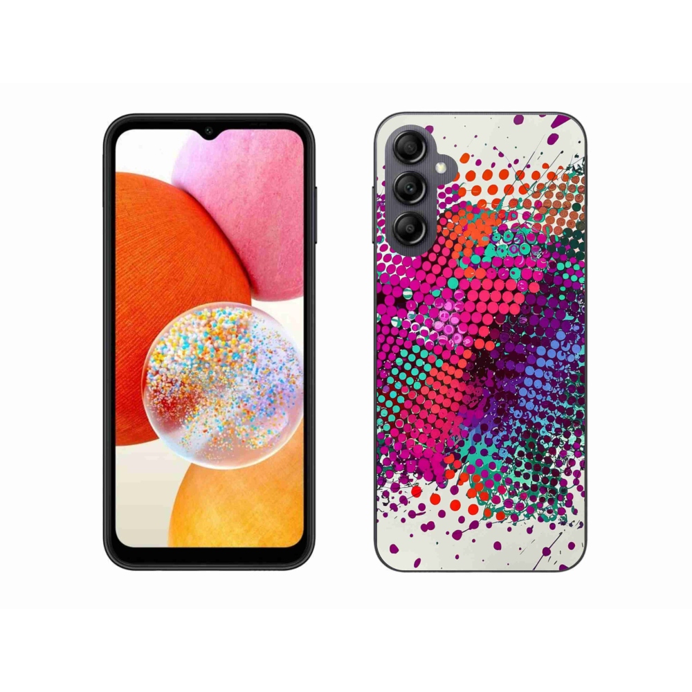 Gélový kryt mmCase na Samsung Galaxy A14 4G/5G - abstraktný motív 65