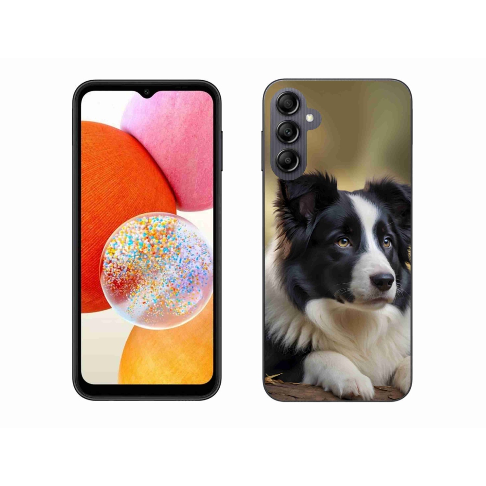 Gélový kryt mmCase na Samsung Galaxy A14 4G/5G - border kólia 2
