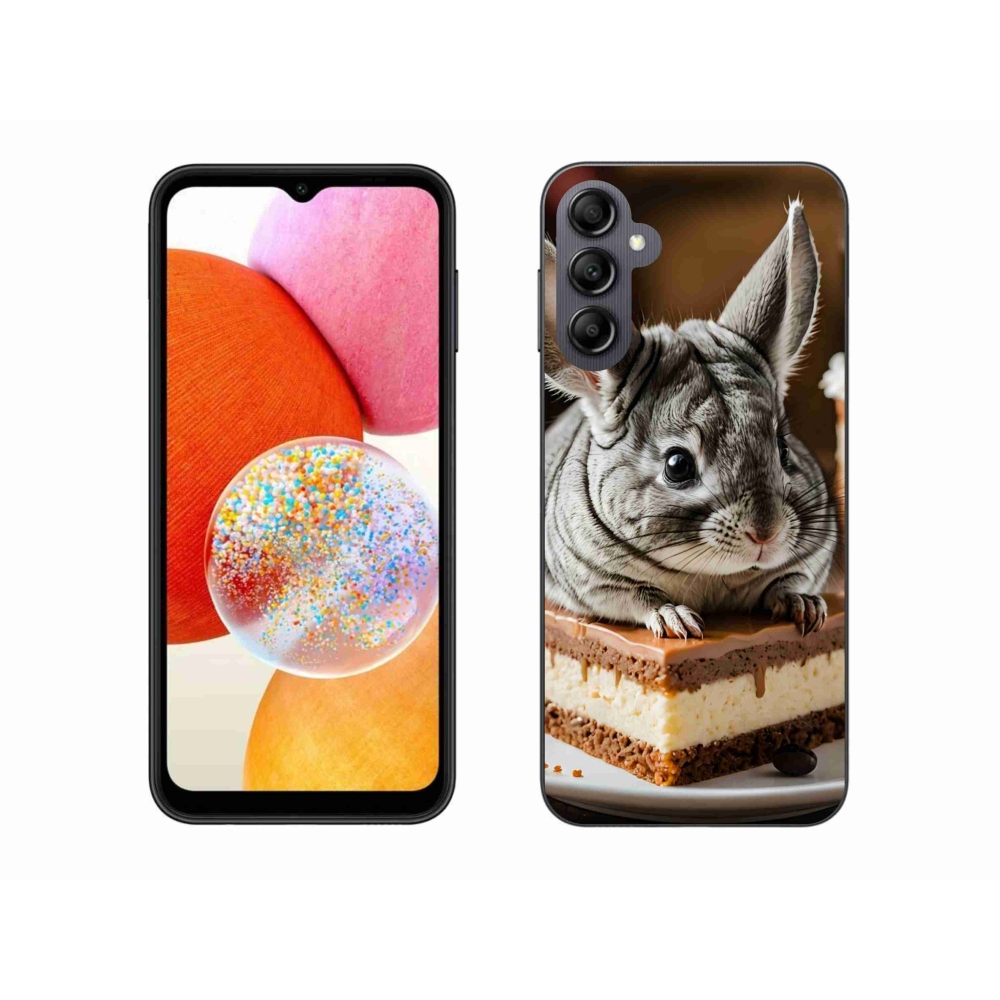 Gélový kryt mmCase na Samsung Galaxy A14 4G/5G - činčila