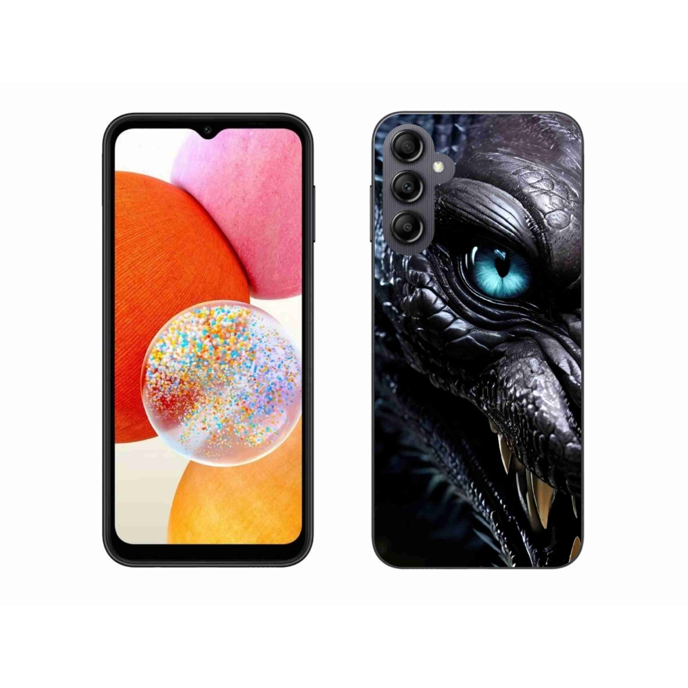 Gélový kryt mmCase na Samsung Galaxy A14 4G/5G - dračí pohľad