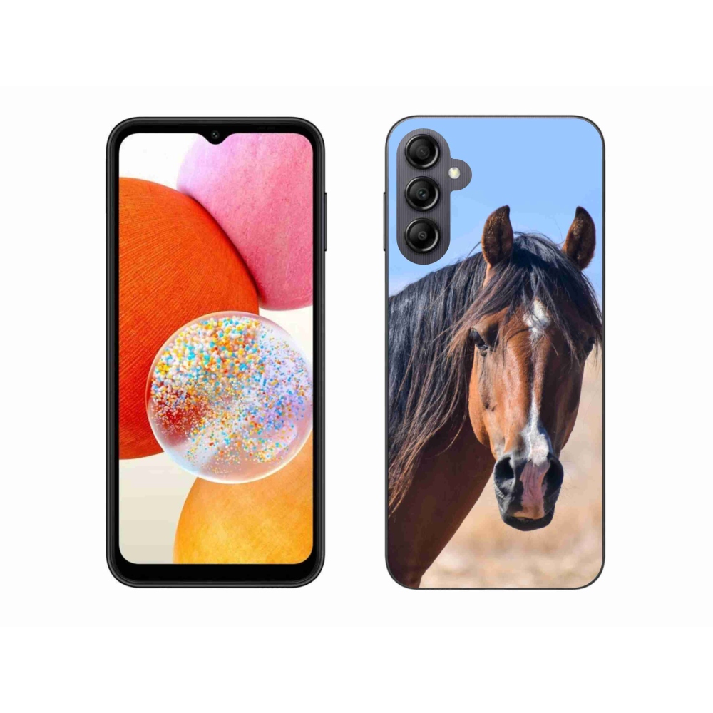 Gélový kryt mmCase na Samsung Galaxy A14 4G/5G - pokojný kôň