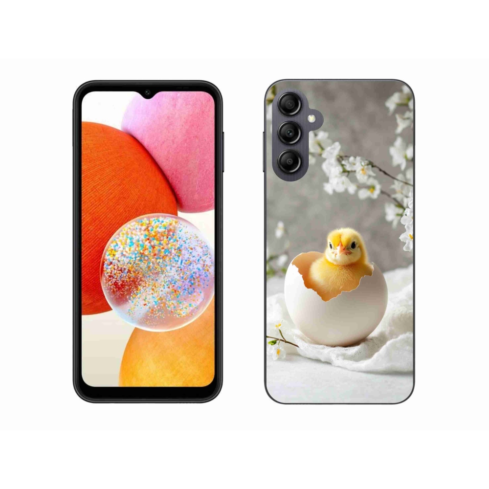 Gélový kryt mmCase na Samsung Galaxy A14 4G/5G - kuriatko