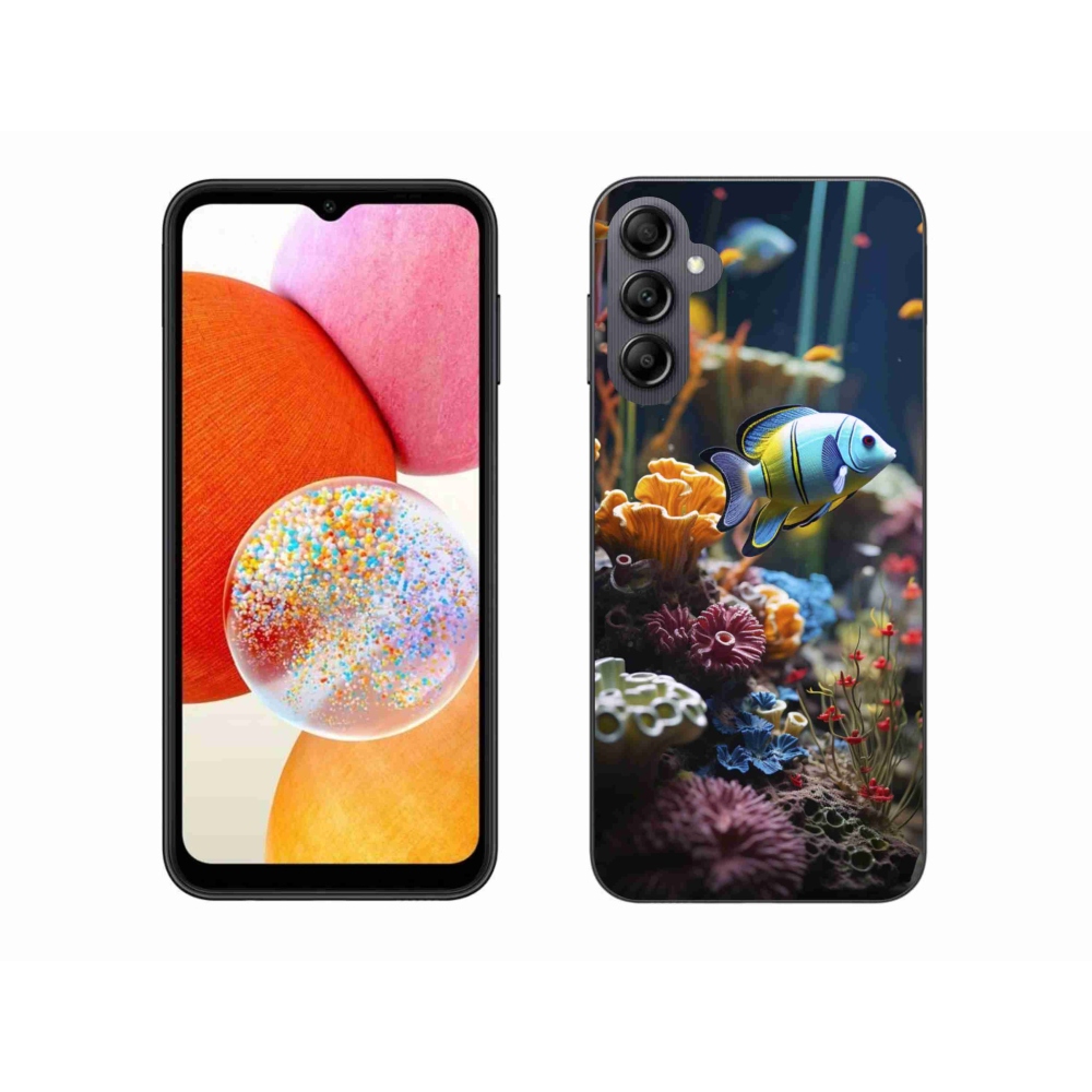 Gélový kryt mmCase na Samsung Galaxy A14 4G/5G - morský svet 5