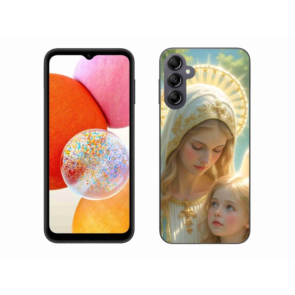 Gélový kryt mmCase na Samsung Galaxy A14 4G/5G - náboženský motív 2