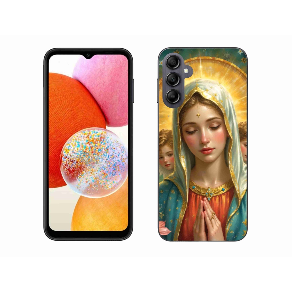 Gélový kryt mmCase na Samsung Galaxy A14 4G/5G - náboženský motív 3